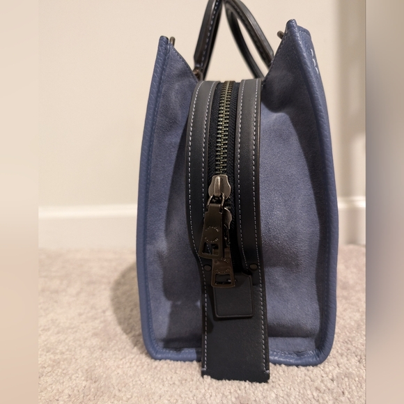 Coach Rogue 30 Bag in Colorblock Washed Chambray - Picture 3 of 13